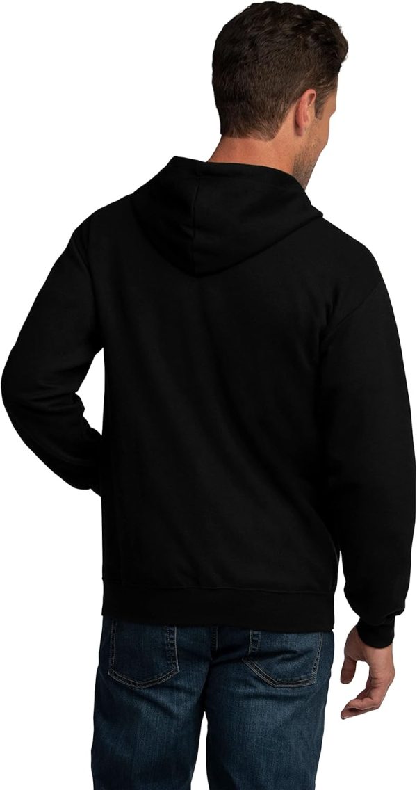 Men's Eversoft Fleece Hoodies, Moisture Wicking & Breathable, Full Zip Hooded Sweatshirt - Image 2